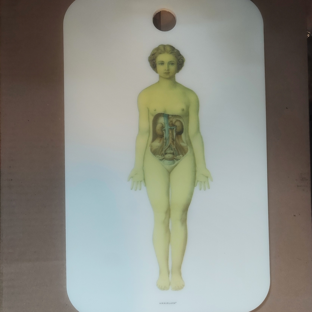Unique Vintage Anatomical Art Cutting Board